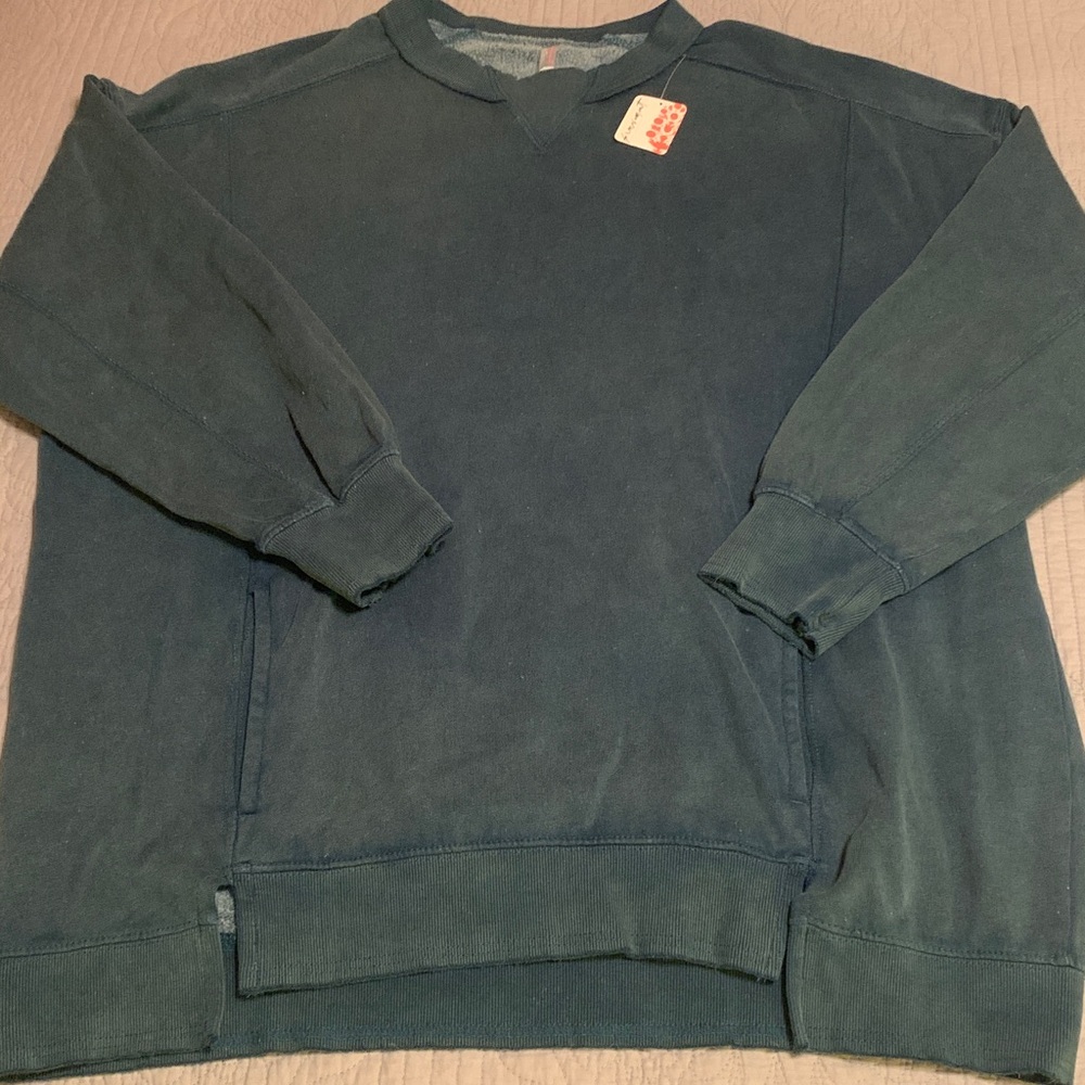 NWT Women's FREE PEOPLE Movement Oversized crew neck pullover